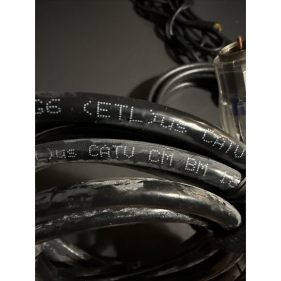 Comcast Xfinity Coax Cable Oct 2020 Stock 10 ft 1 RadioShack Cable Lot Of 3 - Picture 10 of 16